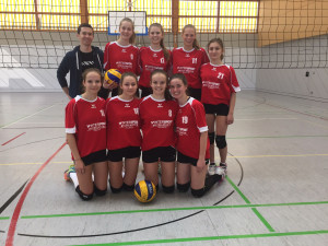 Volleyballerinnen erfolgreich bei Jugend trainiert für Olympia