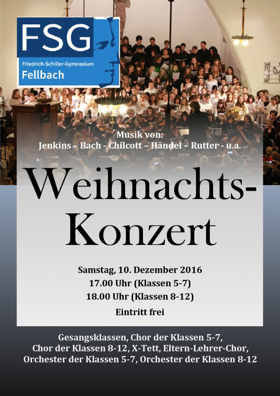 Weihnachtskonzert 2016