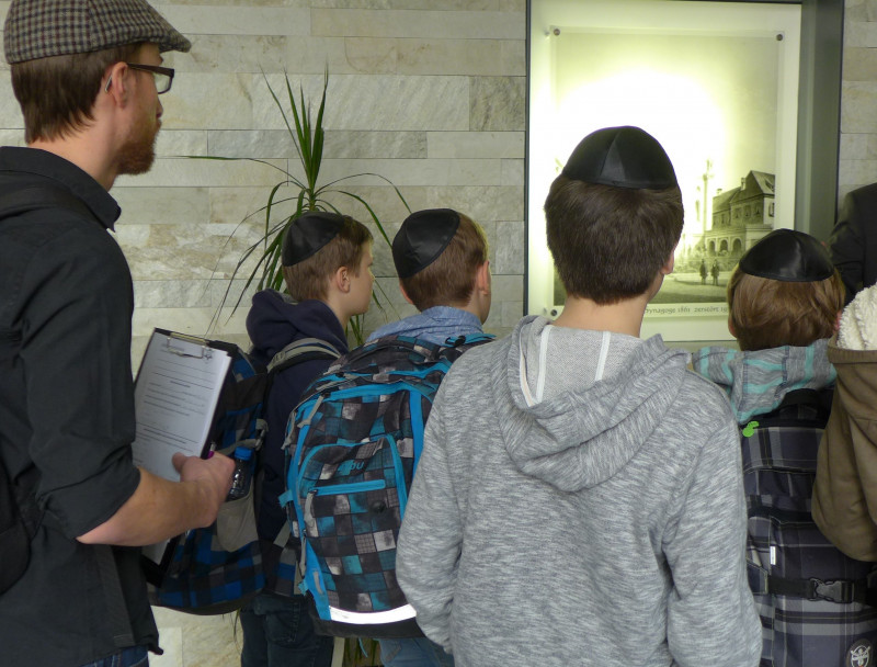 Wir waren in der Synagoge